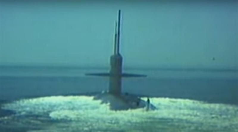 nuclear warheads were set-up in the world's seas