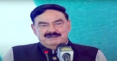 Sheikh Rasheed briefing on the case of daughter of Afghan ambassador